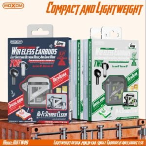 سماعات ايربود موكسوم TW49 لاسلكية مع LED