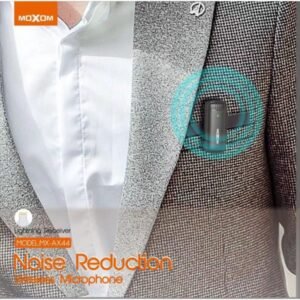 مايك لاسلكي موكسوم Type-C مع إلغاء الضوضاء