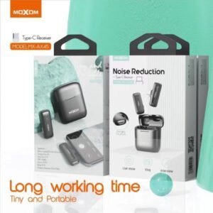 مايك لاسلكي موكسوم Type-C مع إلغاء الضوضاء