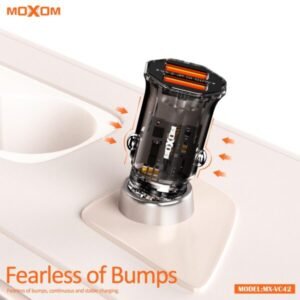 شاحن سيارة موكسوم VC42 بمنفذين USB