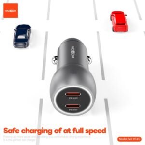 شاحن سيارة موكسوم VC45 سوبر فاست 60W