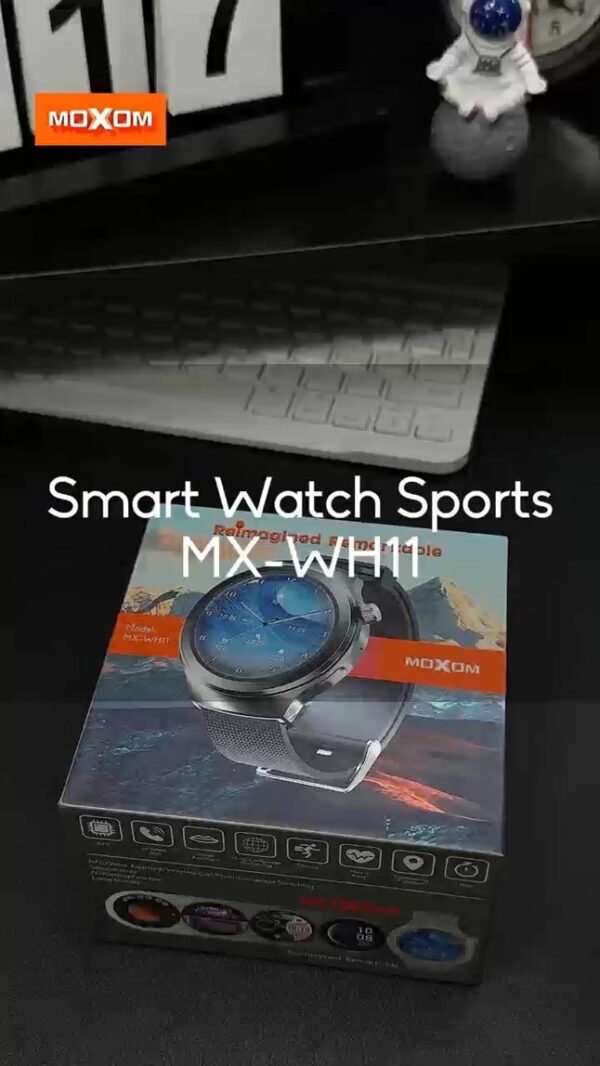 ساعة موكسوم الرياضية الذكية WH11 متعددة المميزات ساعة موكسوم الرياضية الذكية WH11 متعددة المميزات