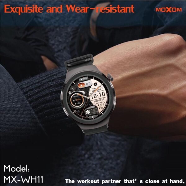 ساعة موكسوم الرياضية الذكية WH11 متعددة المميزات ساعة موكسوم الرياضية الذكية WH11 متعددة المميزات