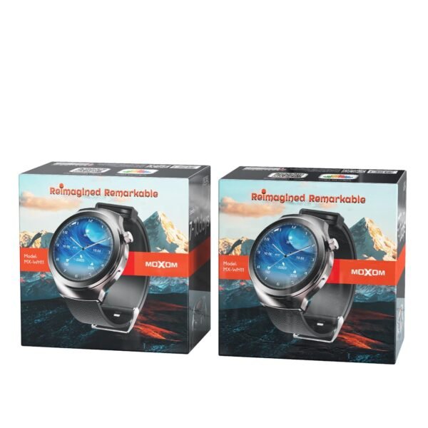 ساعة موكسوم الرياضية الذكية WH11 متعددة المميزات ساعة موكسوم الرياضية الذكية WH11 متعددة المميزات