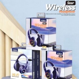 سماعات رأس لاسلكية WL56 LED قابلة للطي